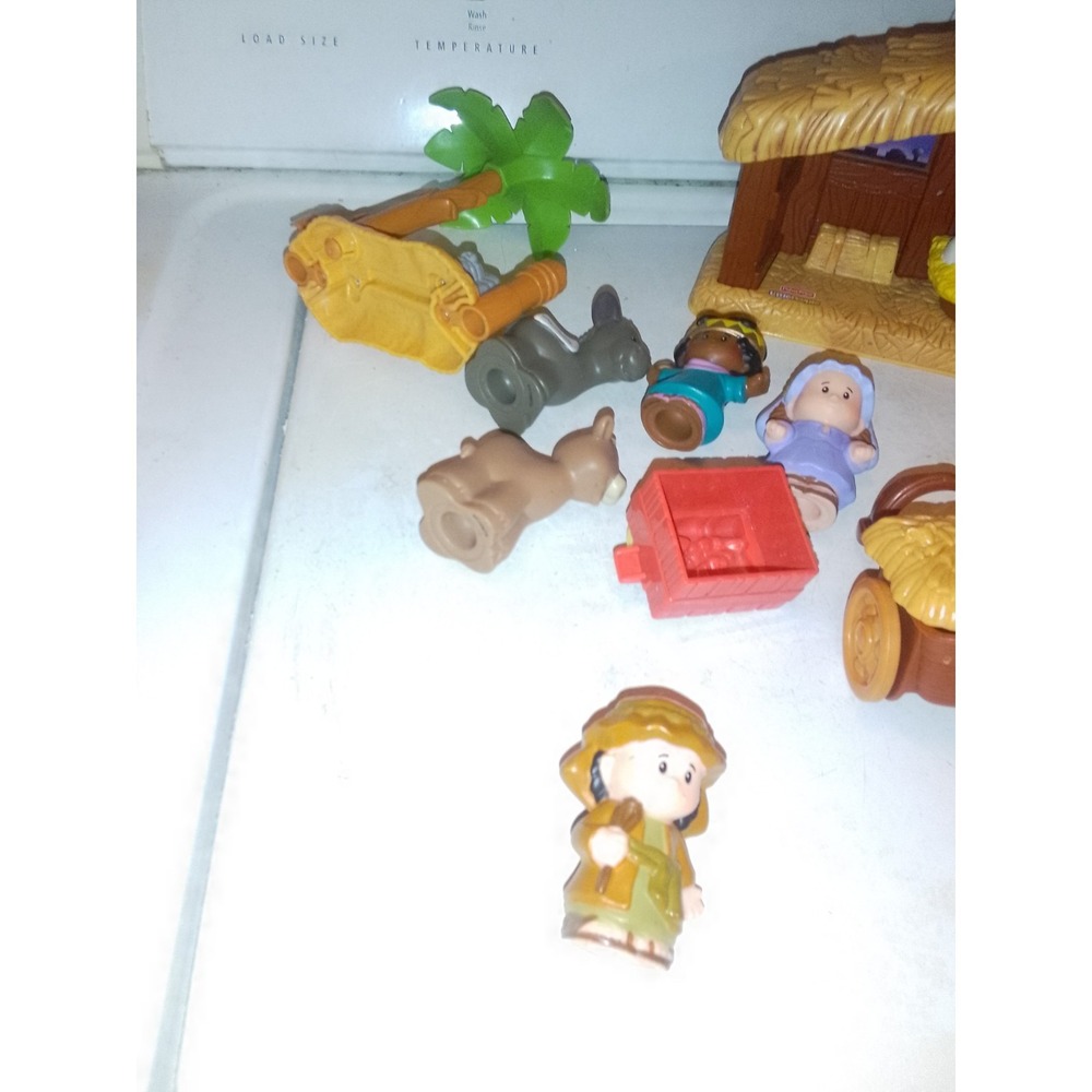 Fisher Price My Little People Christmas Nativity Scene 16 Piece Lot - Picture 4 of 9